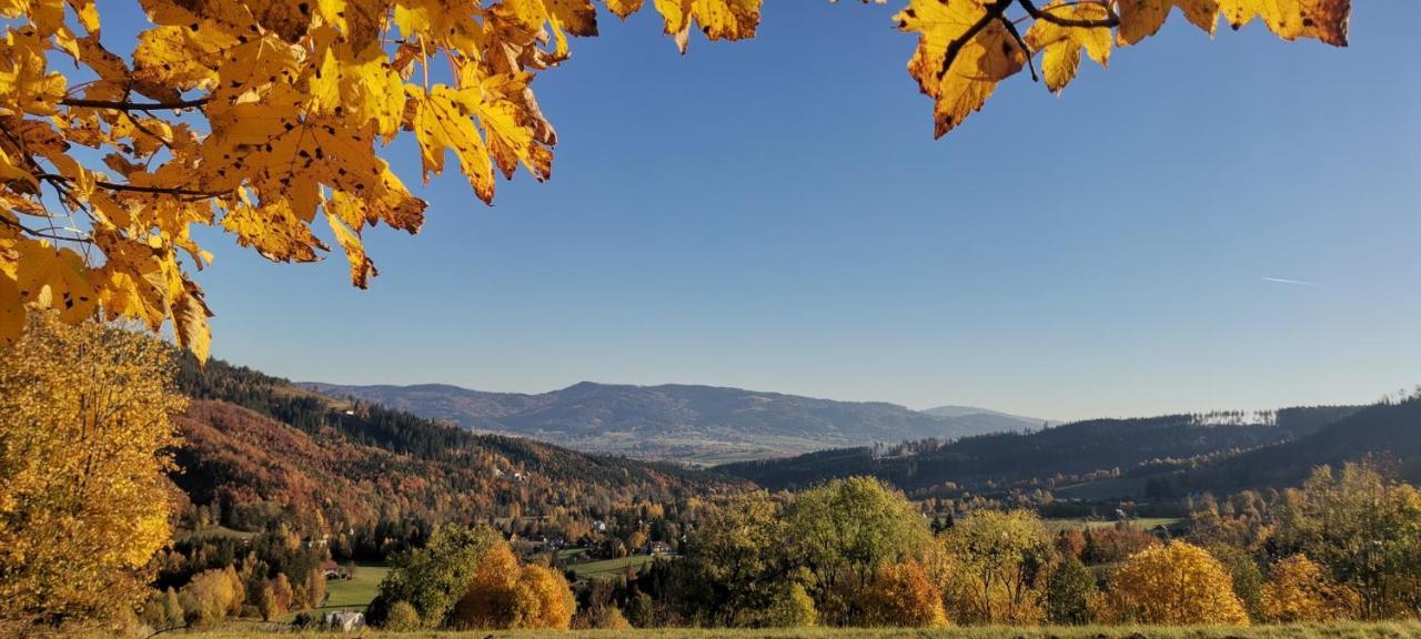 Penzion Rzehaczek Dolní Lomná Bagian luar foto
